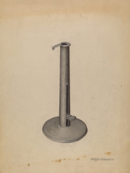 Candlestick, 1935/1942.