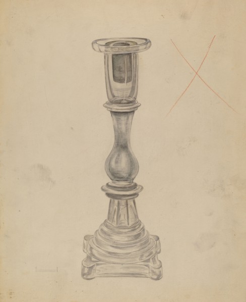 Candlestick, 1935/1942.