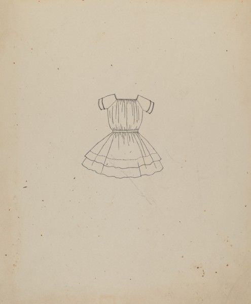 Child's Dress, c. 1936.