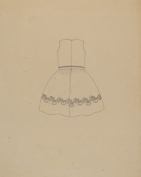 Child's Dress, c. 1937.
