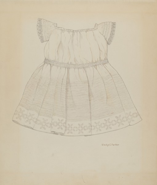 Child's Dress, c. 1937.