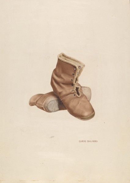 Child's Shoes, c. 1940.