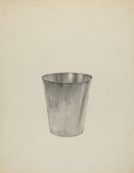 Silver Beaker, c. 1938.