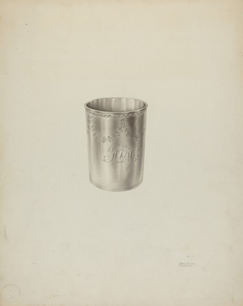 Silver Beaker, c. 1938.