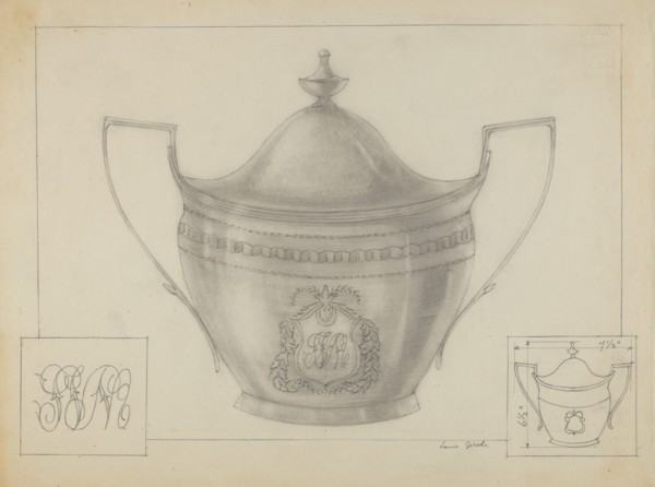 Silver Bowl, 1935/1942.