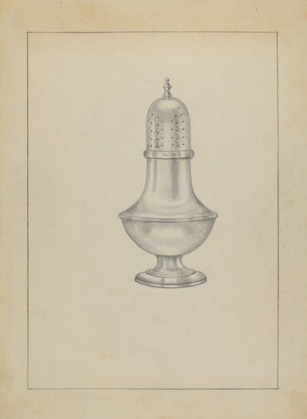 Silver Caster, c. 1936.