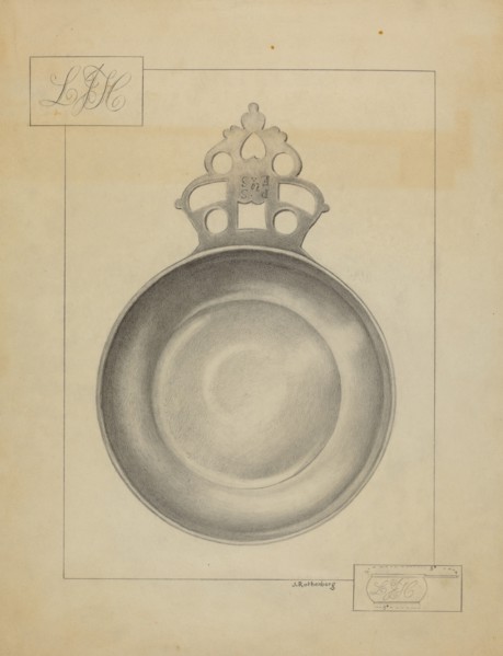 Silver Porringer, 1936.
