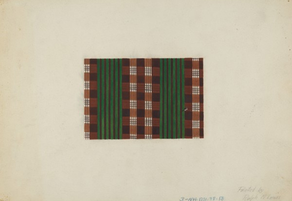 Textile Print, c. 1938.