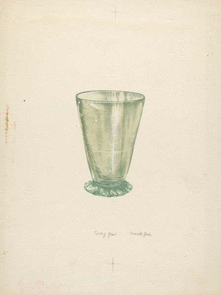 Toddy Glass, 1935/1942.