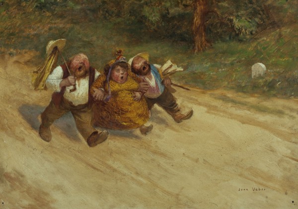 Trois bons amis, c1902.