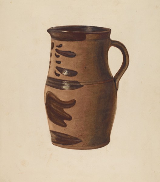 Water Pitcher, c. 1940.