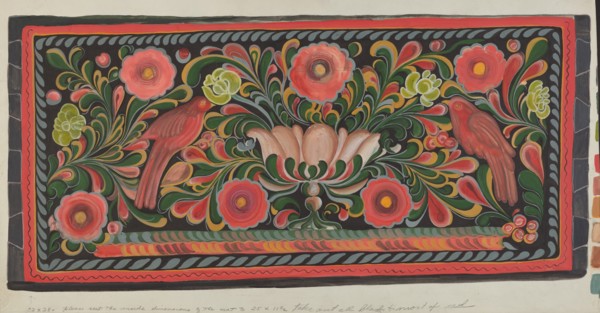 Chest Design, 1935/1942.