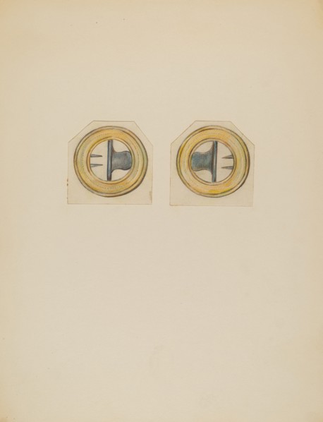 Lady's Buckles, c. 1936.