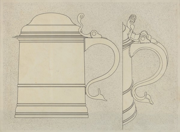 Pewter Tankard, c. 1937.