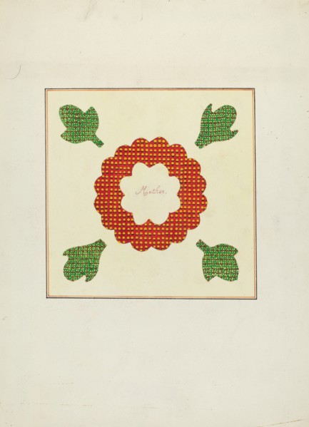 Pieced Quilt, 1935/1942.