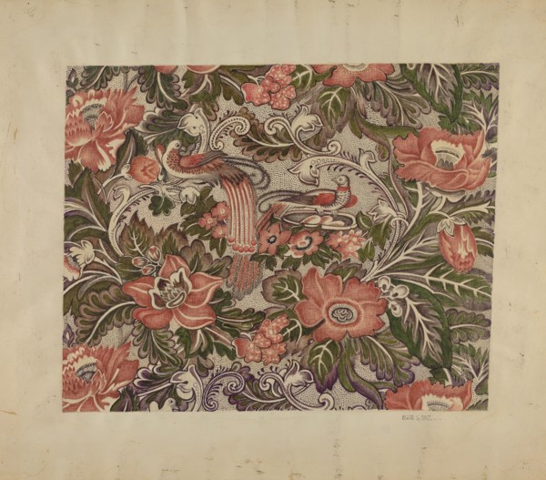Printed Cotton, c. 1936.