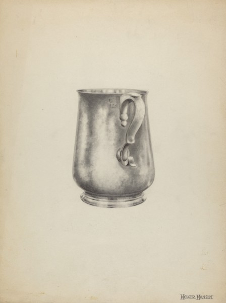 Silver Pitcher, c. 1939.
