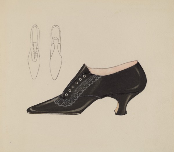 Woman's Shoe, 1935/1942.