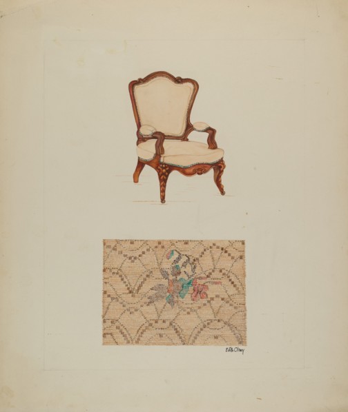 Chair and Tapestry, 1940.