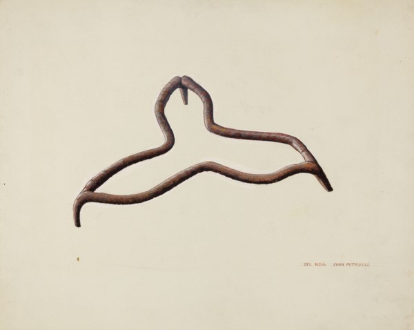 Flat Iron Stand, c. 1939.