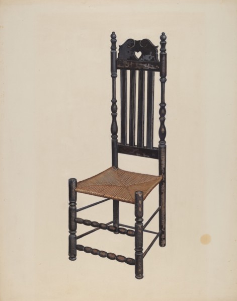 High Back Chair, c. 1937.