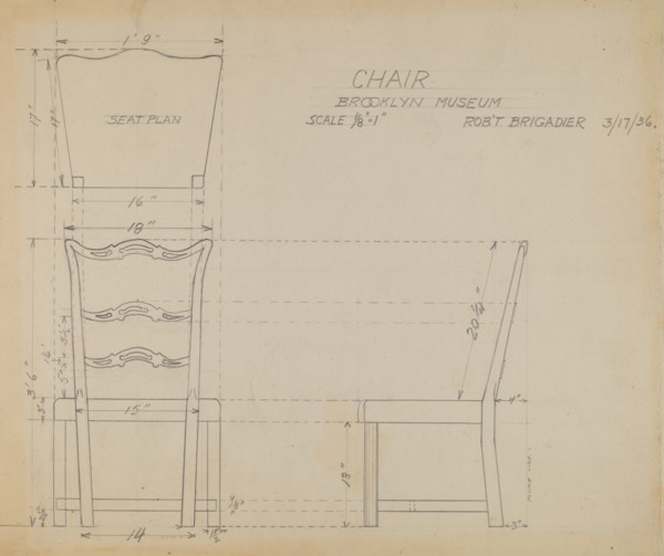 Hitchcock Chair, c. 1936.