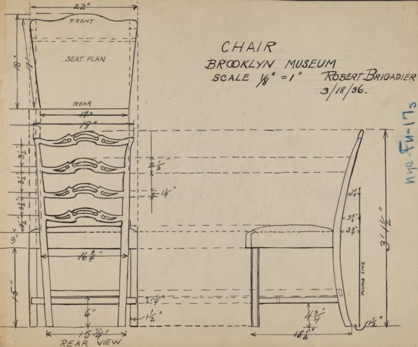 Hitchcock Chair, c. 1936.