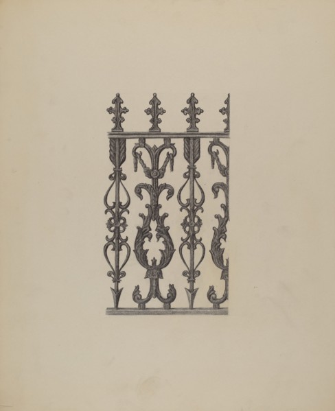 Iron Ornament, 1935/1942.