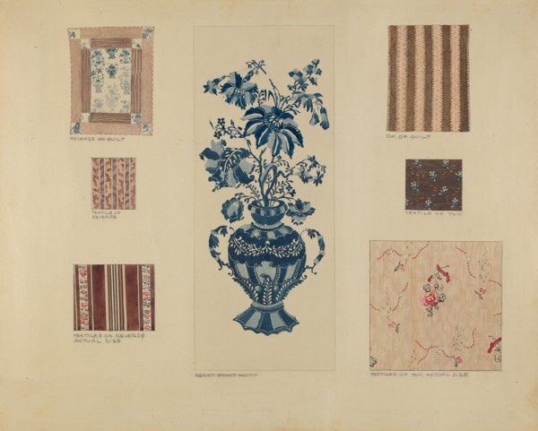 Patchwork Quilt, c. 1936.