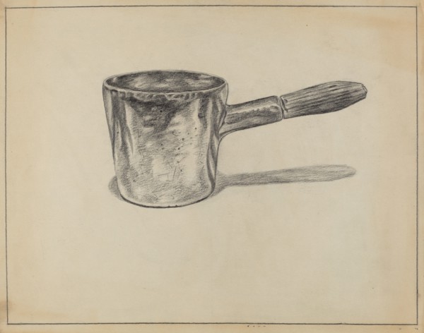 Pewter Dipper, 1935/1942.
