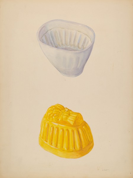 Pottery Molds, 1935/1942.