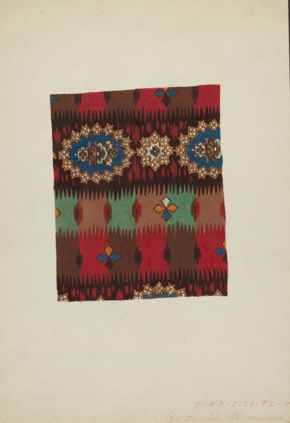 Printed Textile, c. 1938.
