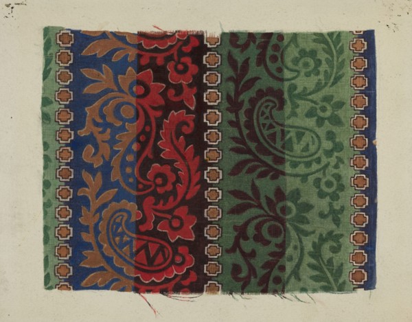 Printed Textile, c. 1938.
