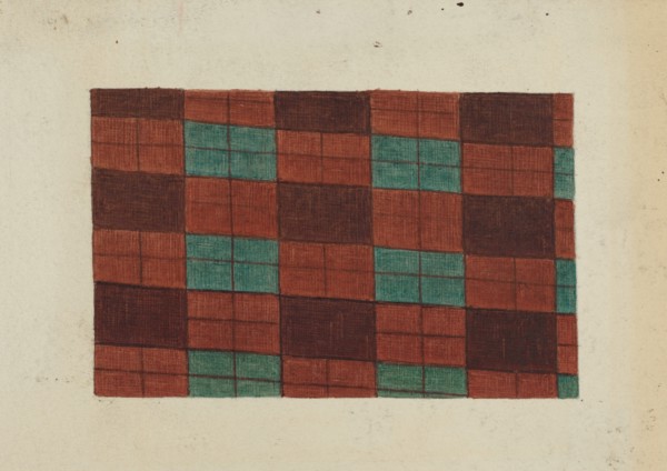 Printed Textile, c. 1938.