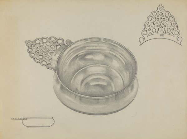 Silver Porringer, c. 1936.
