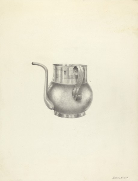 Silver Spout Cup, c. 1938.