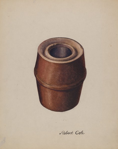 (Large) Fruit Jar, c. 1940.