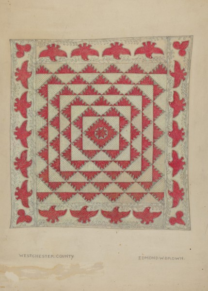 Patchwork Quilt, 1935/1942.
