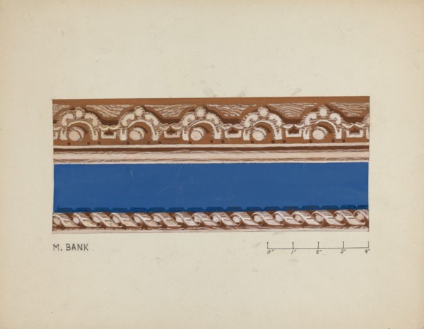 Wall Paper Border, c. 1937.