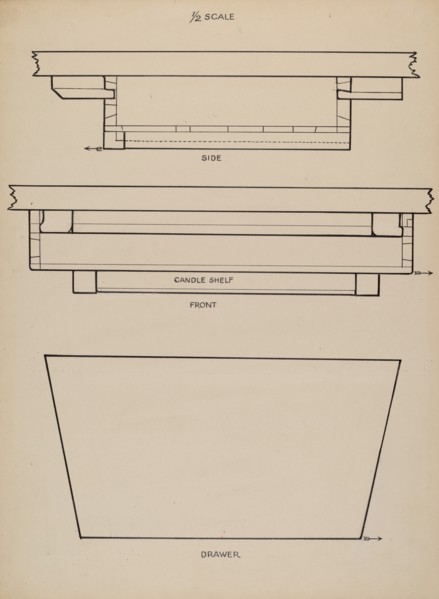 Writing Arm Chair, c. 1940.