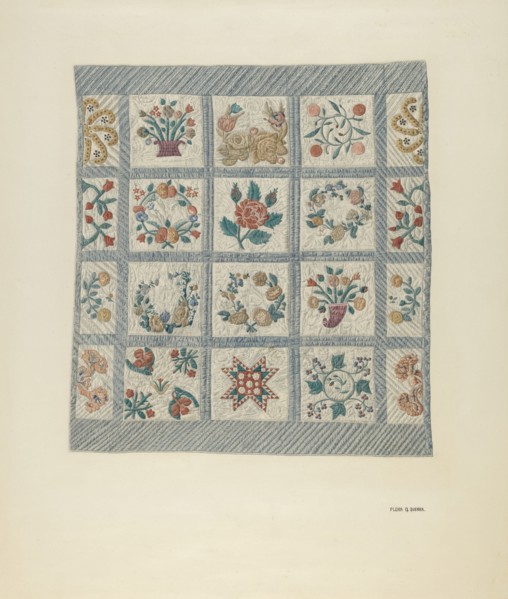 Friendship Quilt, 1935/1942.