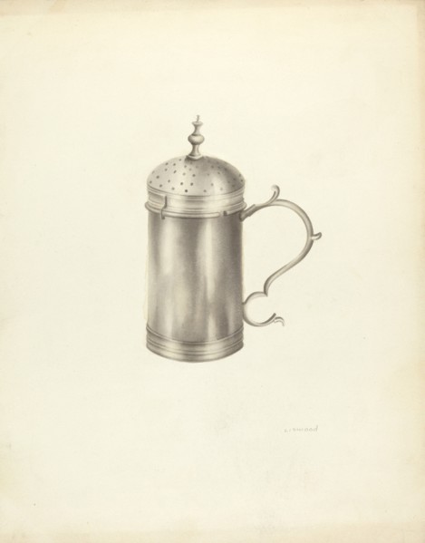 Silver Salt Cellar, c. 1938.