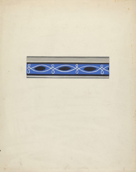 Wallpaper Border, 1935/1942.