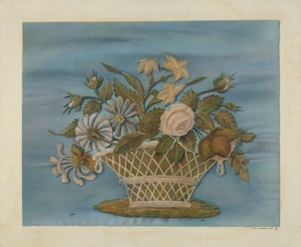 Chenille Embroidery, c. 1937.