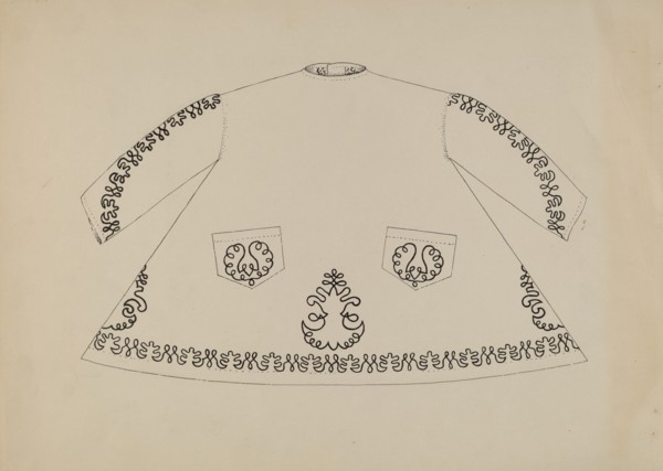 Child's Apron Dress, c. 1936.