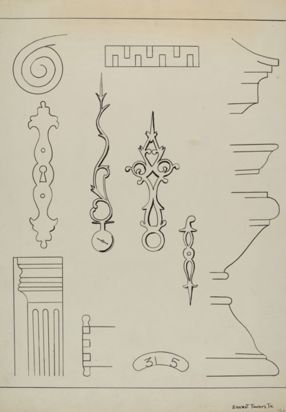 Grandfather's Clock, c. 1936.