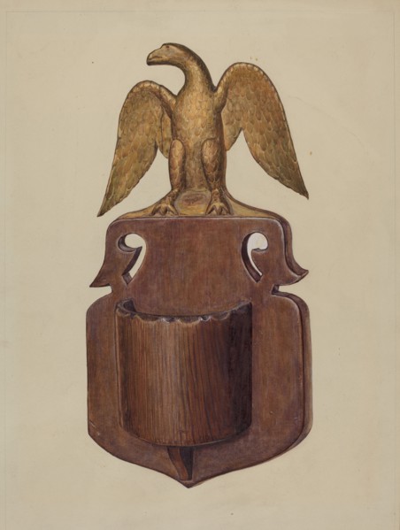 Match Case for Wall, c. 1938.