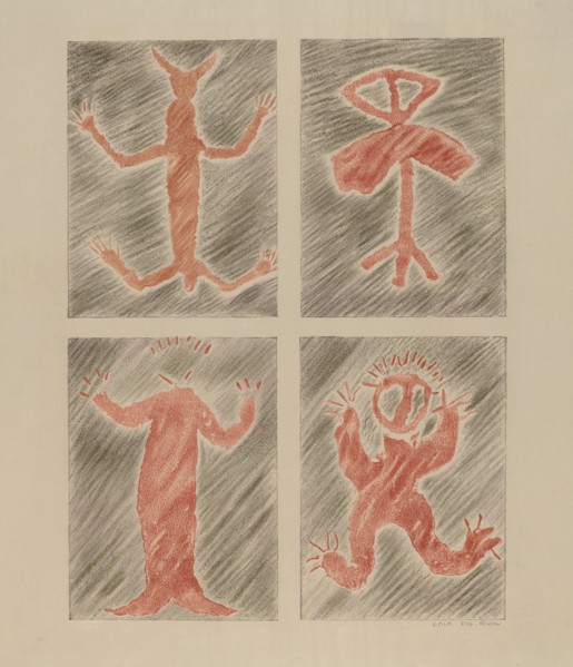Petroglyph Design, 1935/1942.