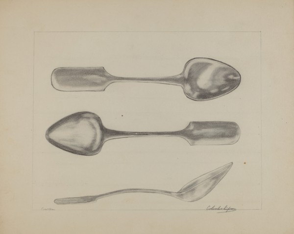 Silver Tablespoon, 1935/1942.