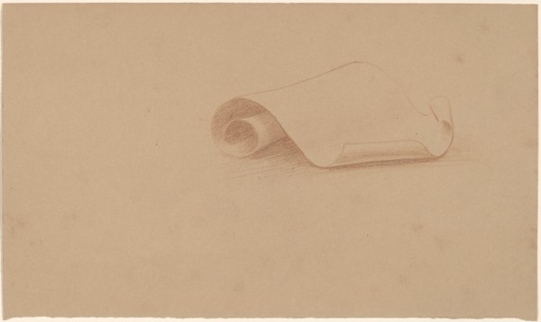 Study of a Scroll, 1890/1897.